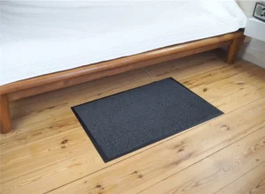 Sensormatte vor dem Bett, Textil Belag grau-schwarz